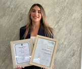 مبروك: ابنة يافا روضة نابلسي تحصل على اللقب الأول في الكيمياء والصيدلة بامتياز